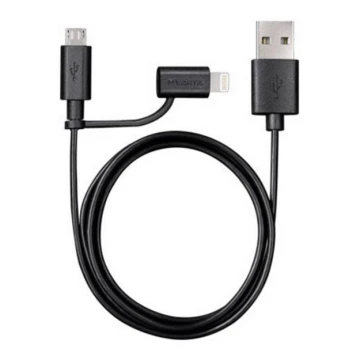 VARTA 57943 - USB kabel s конекторem Lightning a микро USB