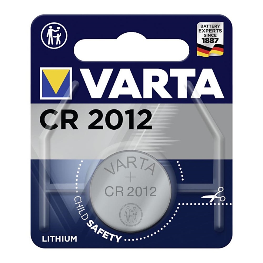Varta 6012101401 - 1 бр. Литиева батерия ELECTRONICS CR2012 3V