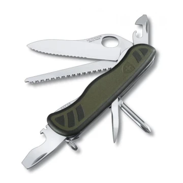 Victorinox - Мултифункционално джобно ножче 11,1 cм/10 функции зелено