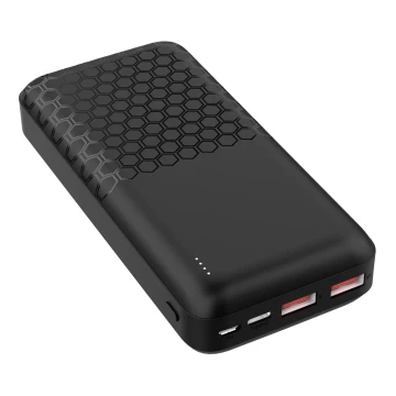 Външна батерия Power Delivery 20000 mAh/22,5W/3,7V черен