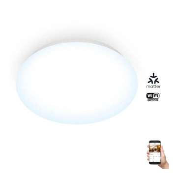 WiZ - LED Димируема лампа SUPERSLIM LED/17W/230V 4000K Wi-Fi