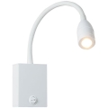 Zambelis H33 - LED Гъвкав малко лампа LED/3W/230V бял