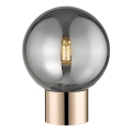 Zuma Line - Настолна лампа 1xG9/4W/230V черен/златист