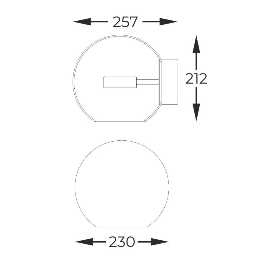Zuma Line - LED аплик LED/5W/230V сребрист
