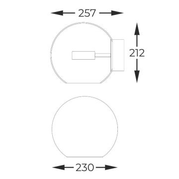 Zuma Line - LED аплик LED/5W/230V златист