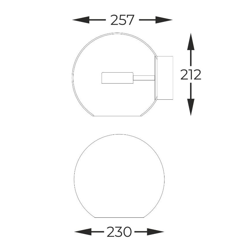 Zuma Line - LED аплик LED/5W/230V златист