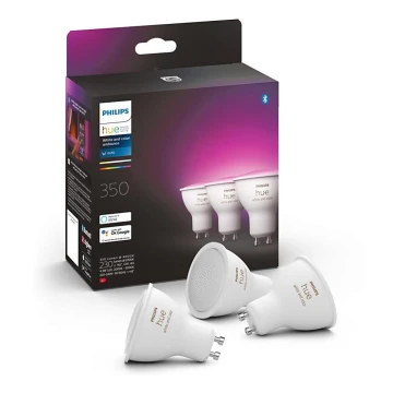 К-кт 3бр. LED димируеми крушки Philips Hue White And Color Ambiance GU10/5W/230V 2000-6500K