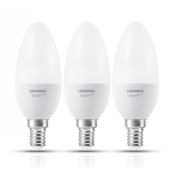 К-кт 3бр. LED димируеми крушки SMART+ E14/5W/230V 2700K Wi-Fi - Ledvance