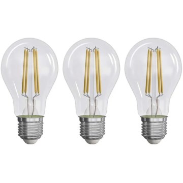 К-кт 3x LED Крушка FILAMENT A60 E27/5W/230V 4000K