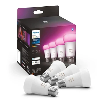 К-кт 4 бр. LED димируеми крушки Philips Hue White And Color Ambience E27/6,5W/230V 2000-6500K