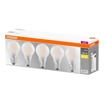 К-кт 5x LED Крушка E27/7W/230V 2700K - Osram