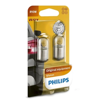 Комплект 2x AutoКрушка Philips VISION 12814B2 BA15s/10W/12V