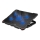 Охлаждаща подложка за лаптоп с 5 вентилатора 2xUSB черна